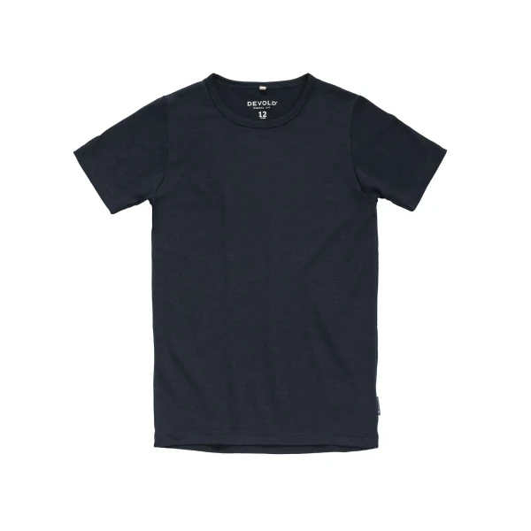 Devold Classic Tee JR, Kolor: Ink