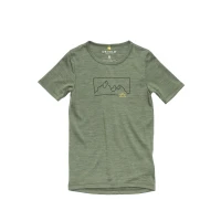 Devold Active Outline Tee Kid,  kolor: forest