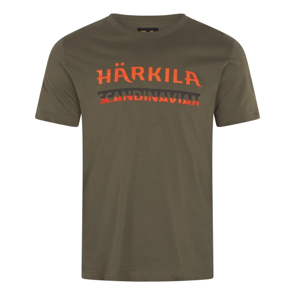 Harkila Scandinavian S/S T-shirt, kolor: Grape Leaf