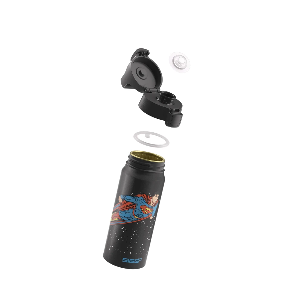 SIGG WMB One Superman 0,6 L, kolor: Black - prezentacja części