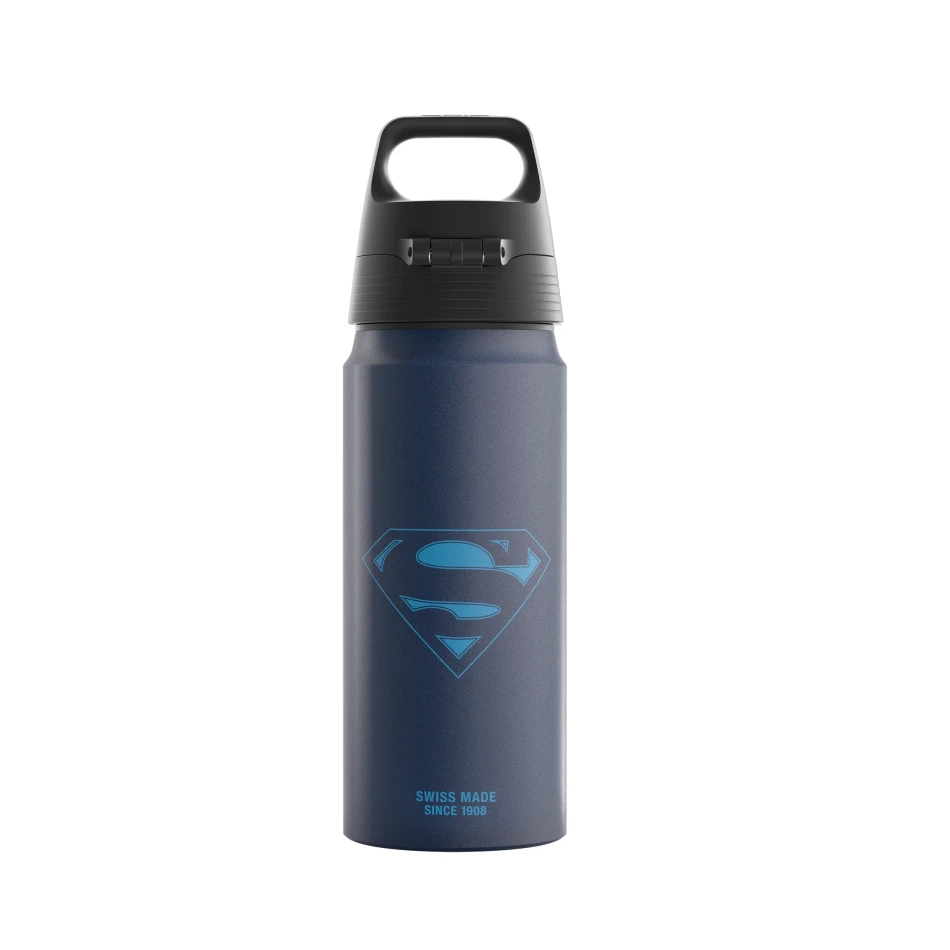 SIGG WMB One Superman 0,6 L, kolor: Blue - tył