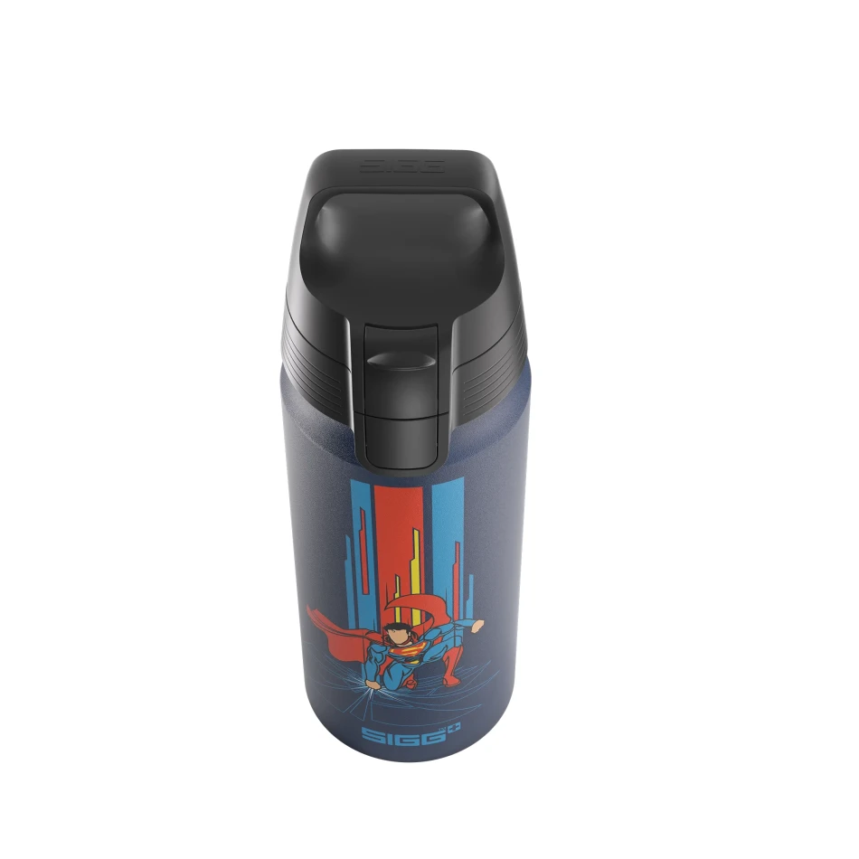 SIGG WMB One Superman 0,6 L, kolor: Blue - widok od góry