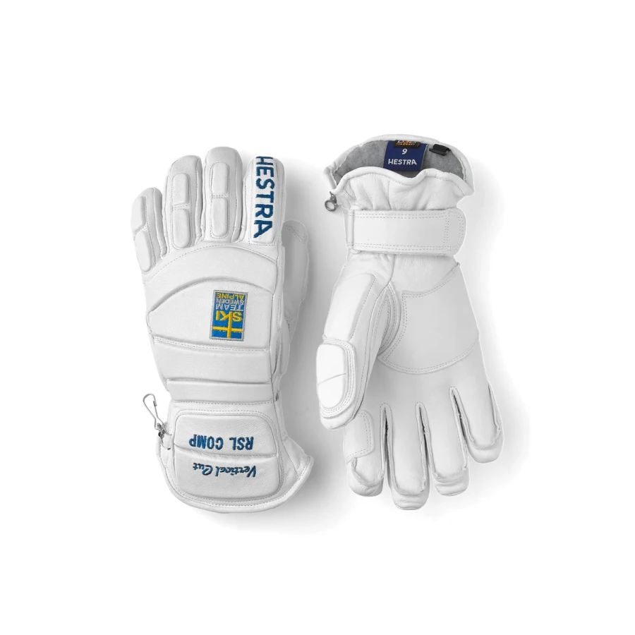 Hestra RSL Comp Vertical Cut, kolor: White Yellow-1