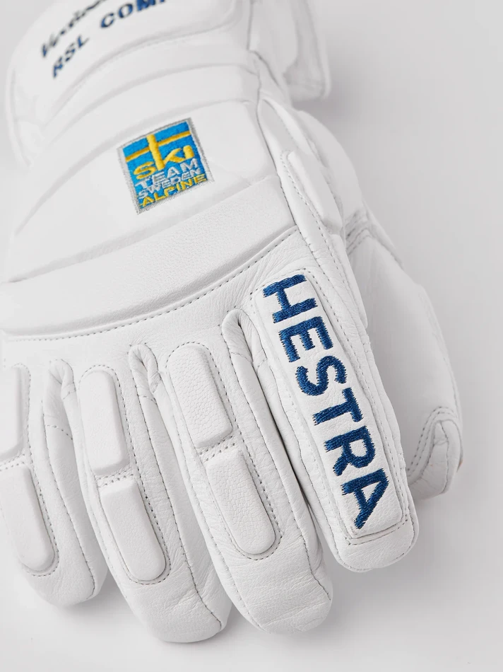 Hestra RSL Comp Vertical Cut, kolor: White Yellow-6