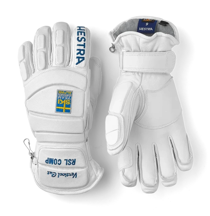 Hestra RSL Comp Vertical Cut, kolor: White Yellow-1