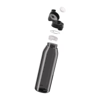 SIGG Total Color One 1,5 L, kolor: Anthracite - butelka rozkręcona z widocznymi wszystkimi elementami