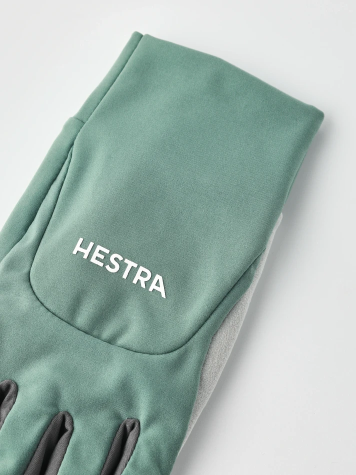 Hestra Sprint Long Silver Green Przód3