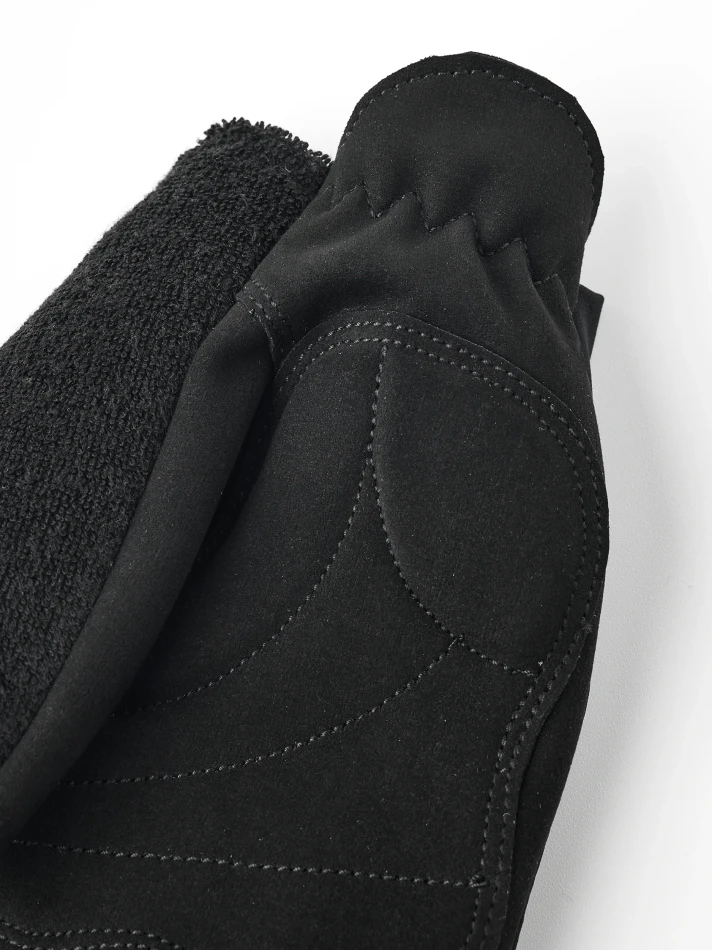 Hestra Spiro Short Black Palec5