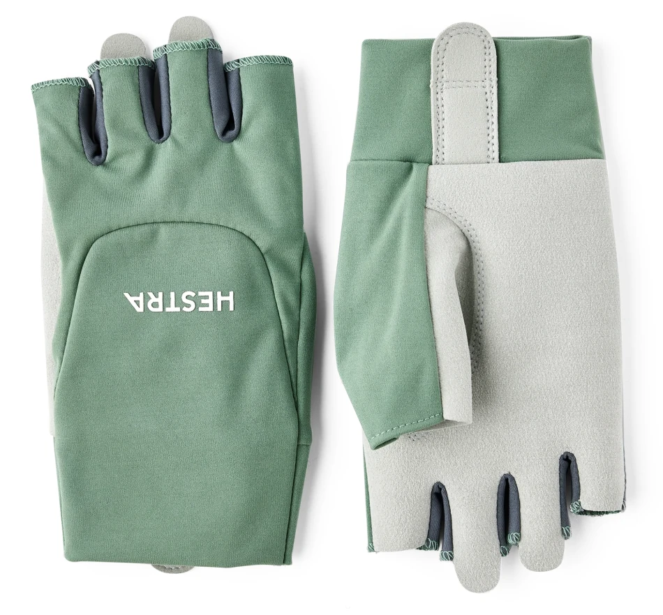 Hestra Sprint Short Silver Green Przód1
