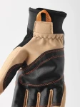 Hestra Climbers Liba Long 5-finger Black Tan - 5