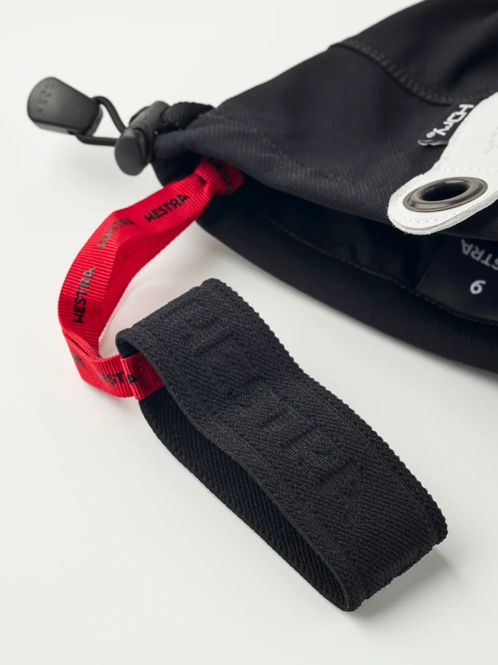 Hestra Ergo Grip HDry Descent 5 finger Black Offwhite - 3