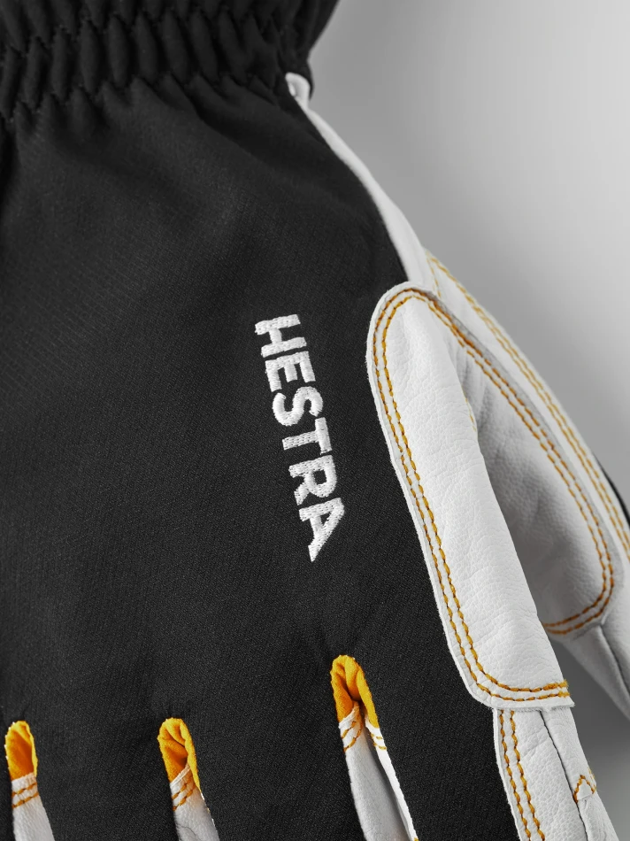 Hestra Ergo Grip HDry Descent 5 finger Black Offwhite - 4