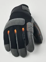Hestra Ergo Grip Delta HDry 5 finger Black Dark Grey - 3