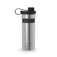 Mika Wide Insulated Bottle 0.5L Drink Cap, kolor: SS -stainless steel - 1