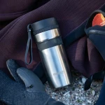 Mika Wide Insulated Travel Mug, kolor: SS -stainless steel - 5