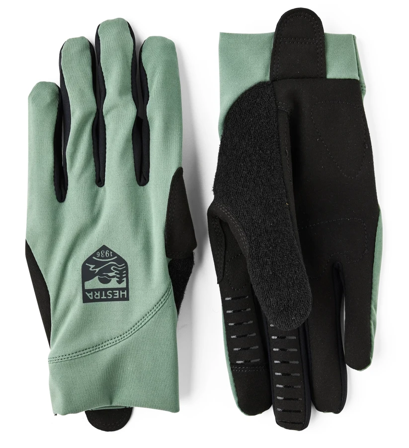 Hestra Apex Long Silver green Przód1