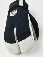 Hestra Wool Terry Windbreaker Split Mitt Black Przód3