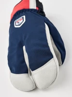Hestra Wool Terry Windbreaker Split Mitt Navy Przód3