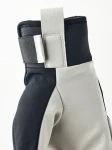 Hestra Wool Terry Windbreaker Split Mitt Black Nadgarstek5