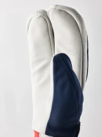 Hestra Wool Terry Windbreaker Split Mitt Navy Dłoń2