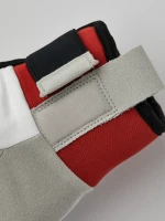Hestra Wool Terry Windbreaker Split Mitt Offwhite Nadgarstek3