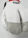 Hestra Wool Terry Windbreaker Split Mitt Offwhite Przód4
