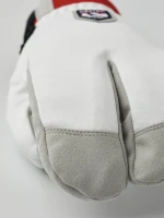 Hestra Wool Terry Windbreaker Split Mitt Offwhite Przód4