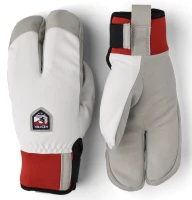 Hestra Wool Terry Windbreaker Split Mitt Offwhite Przód1