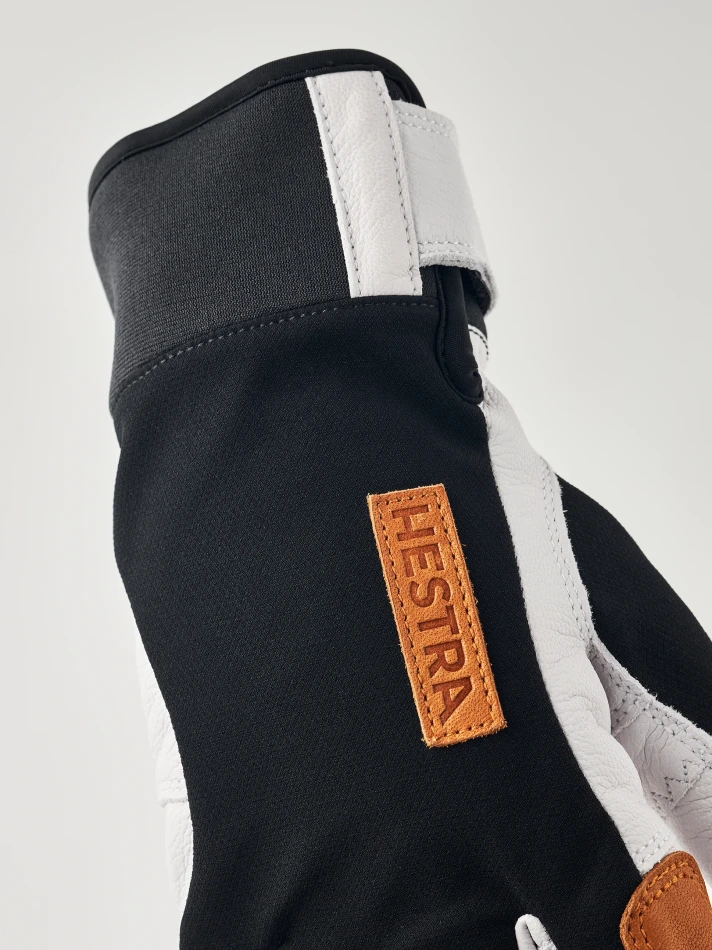 Hestra Ergo Grip Active Wool Terry 100020 Black / Offwhite - 4