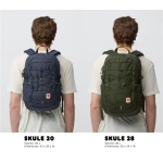 Fjallraven Skule 28, porównanie wielkości z modelem Skule 20