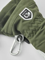 Hestra Heli Ski Female | kolor: Olive & Offwhite 3