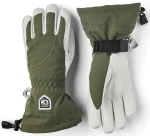 Hestra Heli Ski Female | kolor: Olive & Offwhite 1