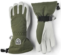 Hestra Heli Ski Female | kolor: Olive & Offwhite 1