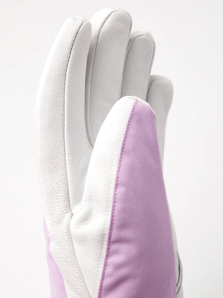 Hestra Heli Ski Female | kolor: Syringa & Offwhite 2