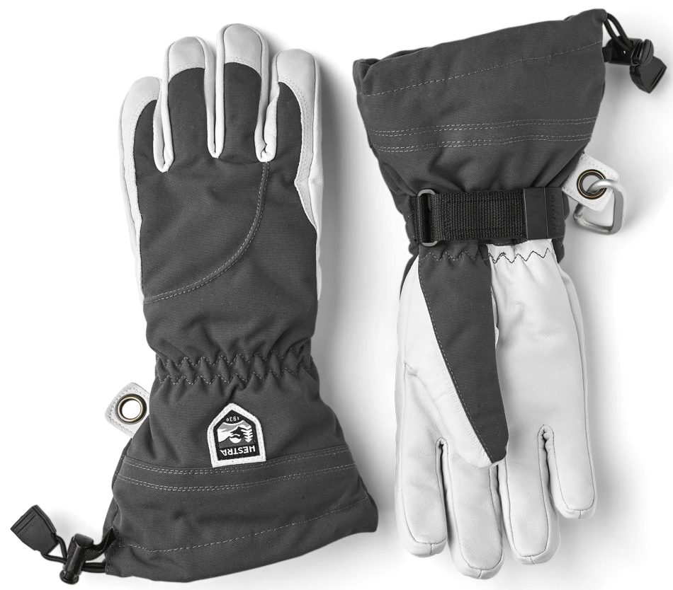 Hestra Heli Ski Female | kolor: Grey & Offwhite 1