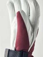 Hestra Heli Ski Female | kolor: Bordeaux & Offwhite 2