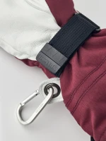 Hestra Heli Ski Female | kolor: Bordeaux & Offwhite 3