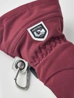 Hestra Heli Ski Female | kolor: Bordeaux & Offwhite 4