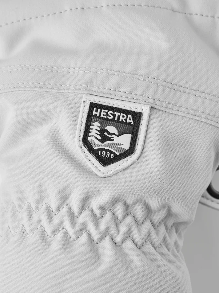 Hestra Heli Ski Female | kolor: Pale grey & Offwhite 2