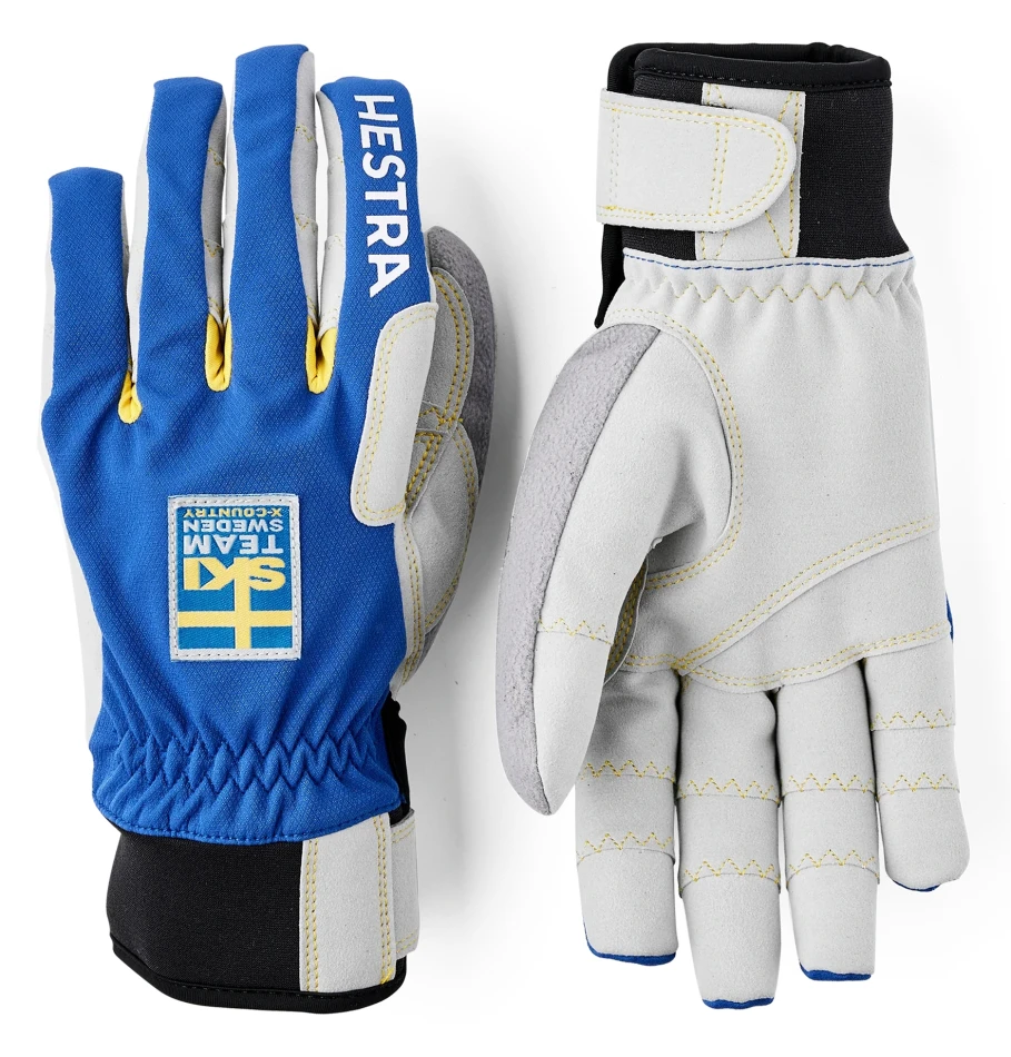 Hestra Ergo Grip Windstopper Race 5-finger | Royal Blue