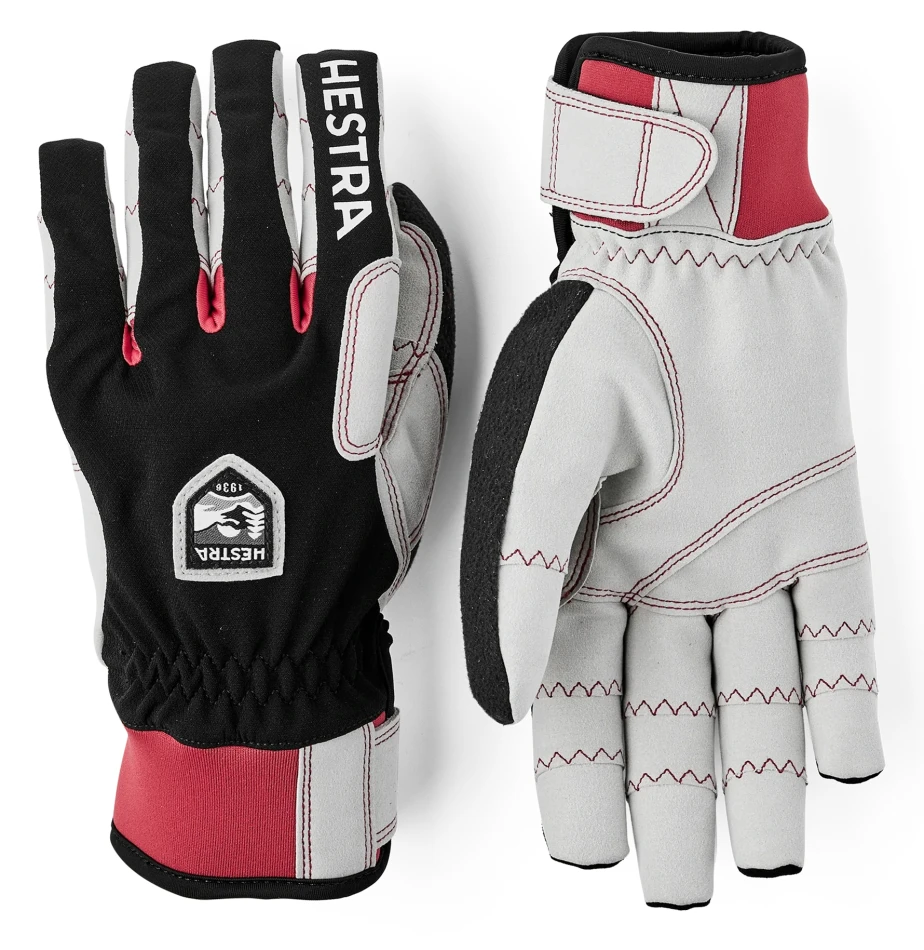 Hestra Ergo Grip Windstopper Race 5-finger | Black