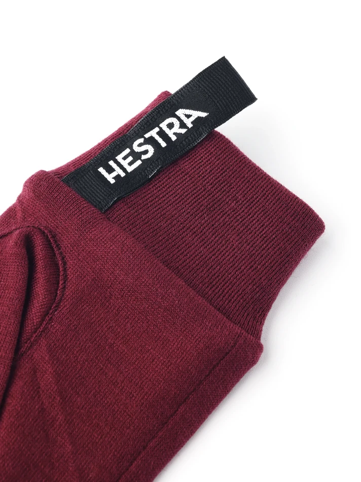 Hestra Merino Wool Liner, kolor : 590 - Bordeaux 2