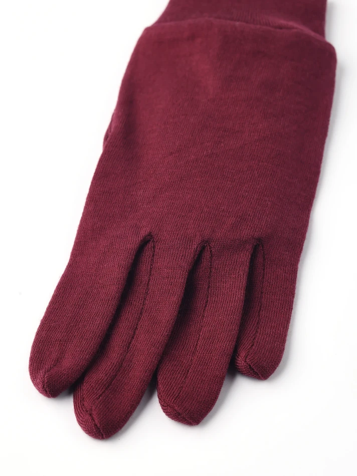 Hestra Merino Wool Liner, kolor : 590 - Bordeaux 3