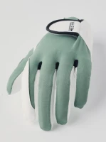 Hestra Ergo Grip Golf Left | White & Silver green 4