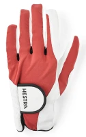 Hestra Ergo Grip Golf Left | White & Rust 1