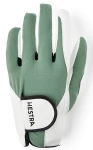 Hestra Ergo Grip Golf Left | White & Silver green 1