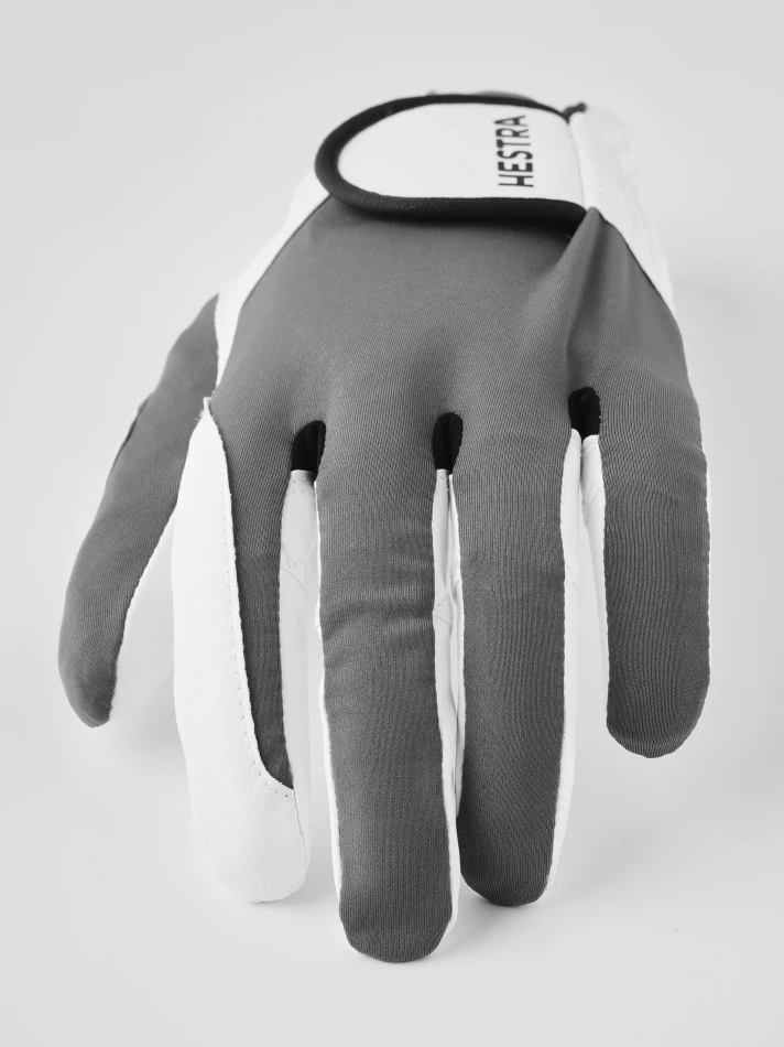 Hestra Ergo Grip Golf Left | White & Grey 4