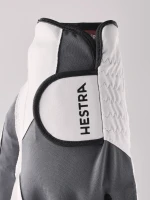 Hestra Ergo Grip Golf Left | White & Grey 3