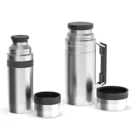Basalt Insulated Food bottle, kolor: S.S. - stainless steel - 3 ( prawej)