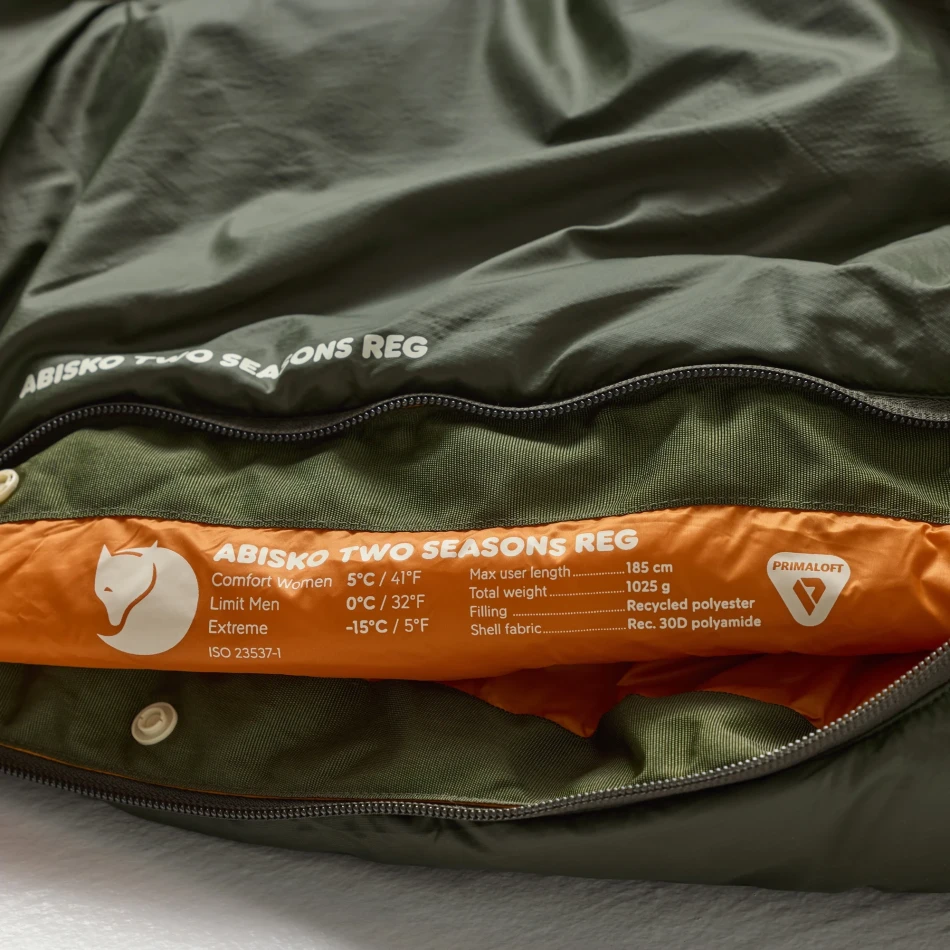 Fjallraven Abisko Two Seasons Regular, kolor: 630-212-Olive-Burnt Orange, 2